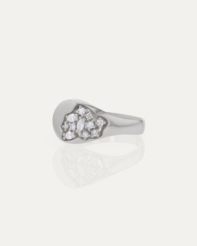 Gossamer Signet Ring by Sarah & Sebastian