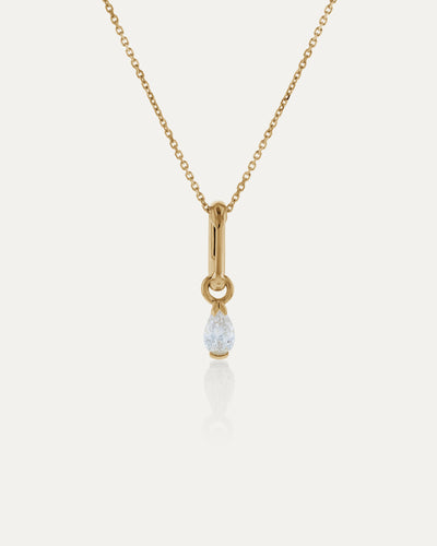 Petite Diamond Carabiner by Sarah & Sebastian