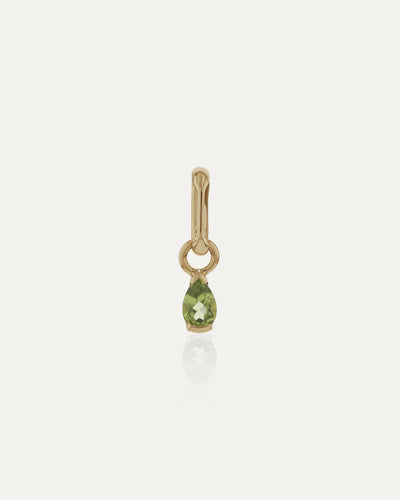 Petite Peridot Carabiner Charm