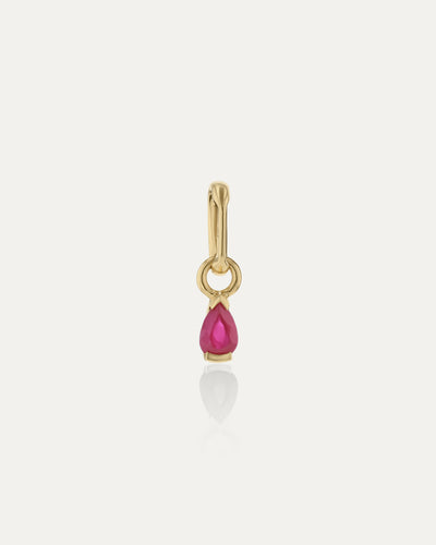 Petite Ruby Carabiner Charm